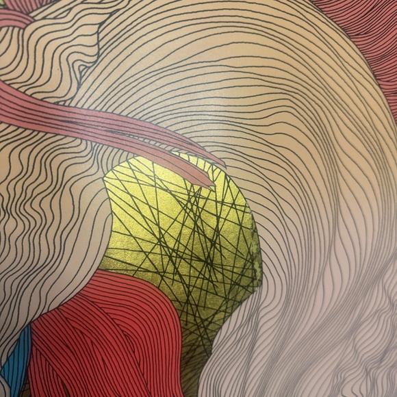 Guillaume Azoulay Signed Limited Edition Encounter Reprise 40.5x23" paper 36x28" - Picture 4 of 9